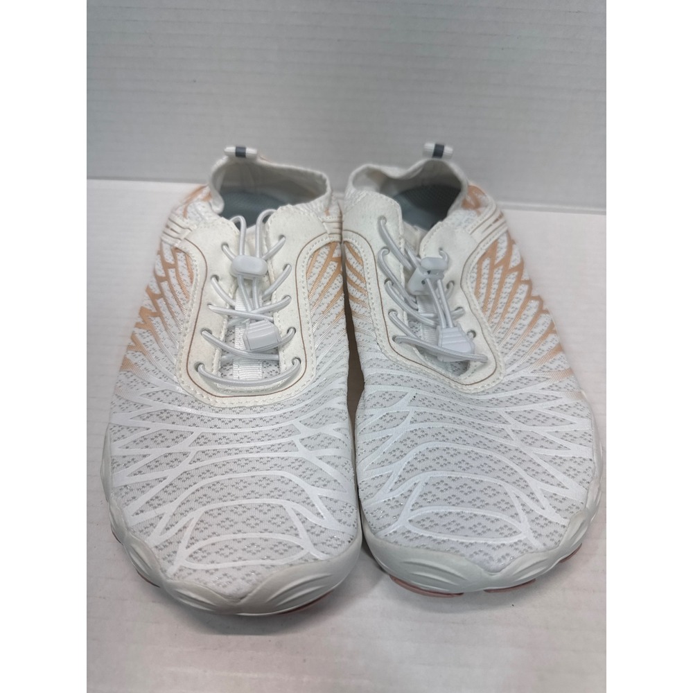 Bronoir Barefoot Water Shoes White Rose Minimalist Aqua Sneakers EU 38 US 7.5